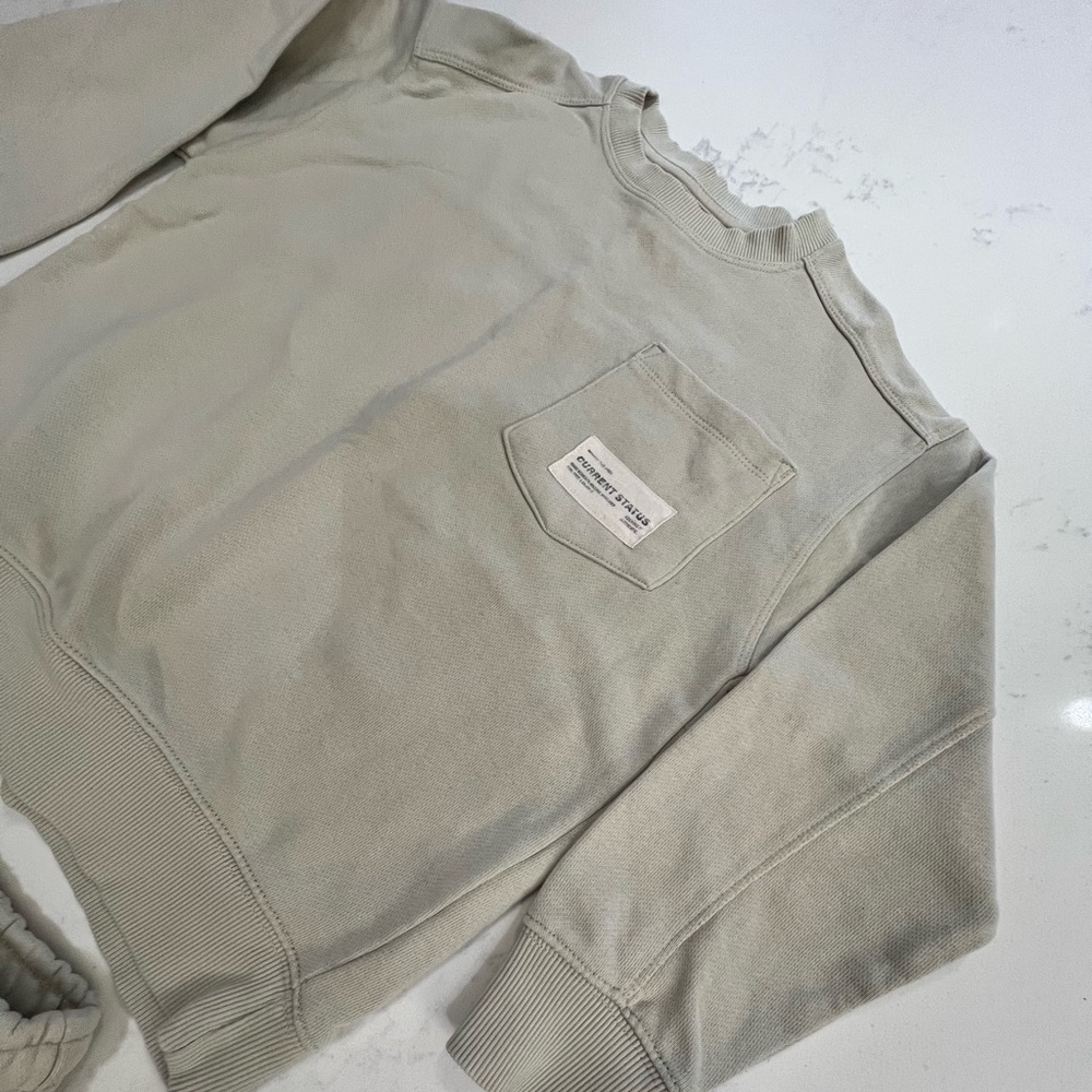 Zara Kids Cream Jogger Set - Picture 2 of 10
